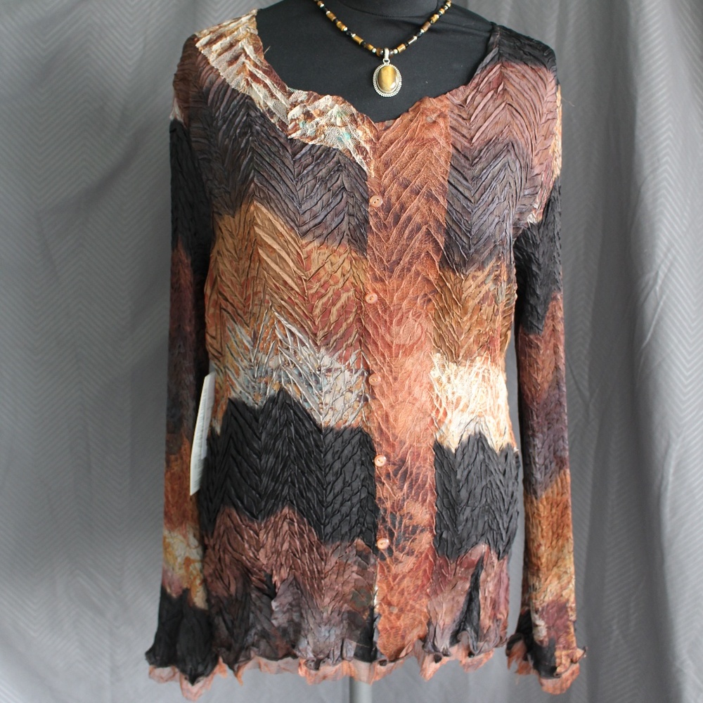NEW! Alberto Makali Blouse Super Stretchy!
